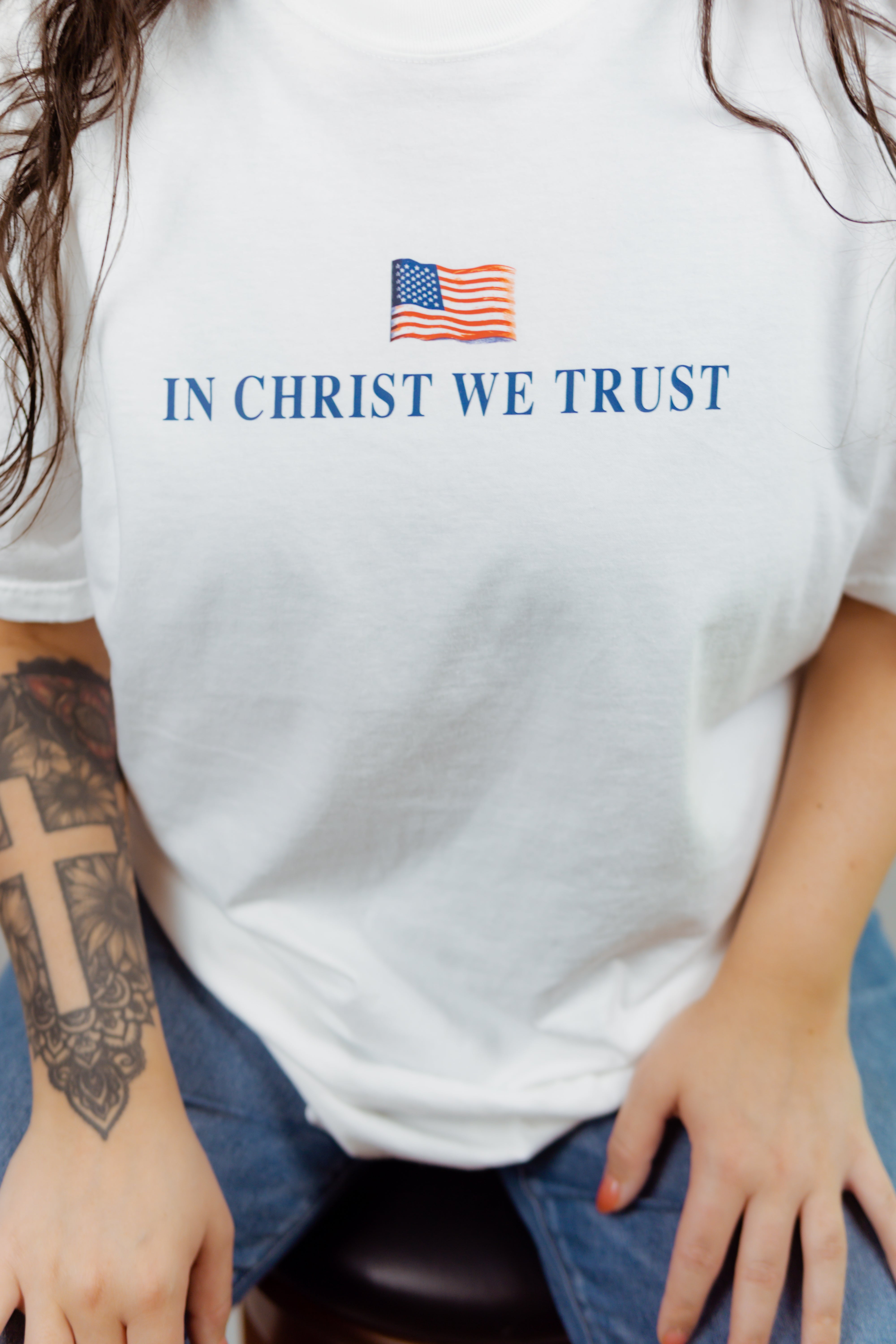 Christian election apparel 
faith-based election clothing
Christian political shirts
religious election wear
Christian T-shirts for election 2024
faith-inspired election campaign gear
Christian themed political apparel
Christian Election T-Shirt - Faith-Based Political Apparel for 2024
Christian Faith Political Sweater 